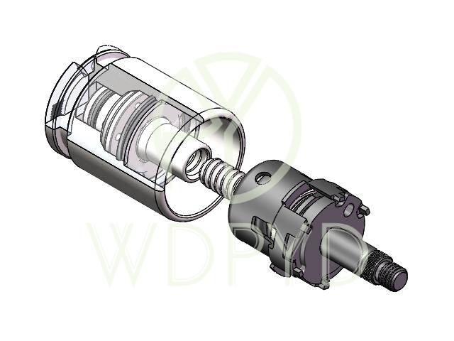 PISTON ASSY+ACTUATOR ASSY