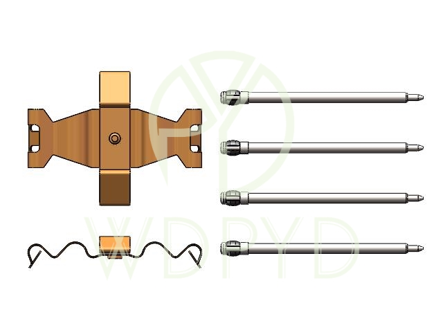 BRAKE PAD ACCESSORY KIT, HYD